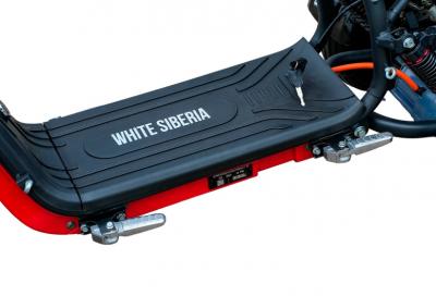 Электротрицикл WHITE SIBERIA TRIKE MINI BLACK 1500W Шоссейные колёса