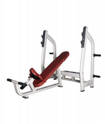 Скамья для жима с положительным наклоном BRONZE GYM H-025