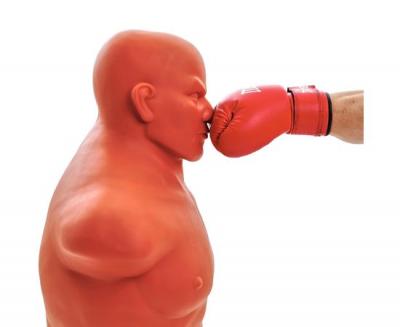 Манекен DFC Boxing Punching Man-Heavy c регулировкой высоты TLS-A