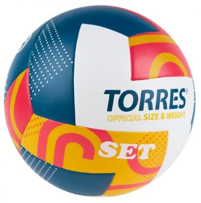 Мяч волейбольный TORRES Set, размер 5