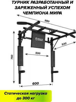 Турник-Брусья Absolute Champion Железное тело