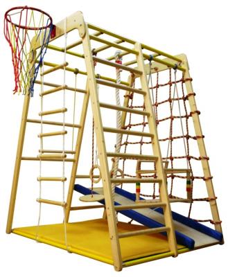 Детский спортивный комплекс Вертикаль Веселый малыш Wood