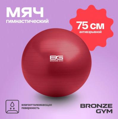 Мяч гимнастический GYM BALL ANTI-BURST, 75 см
