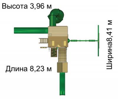 Игровая площадка Горец 3 Ривьера