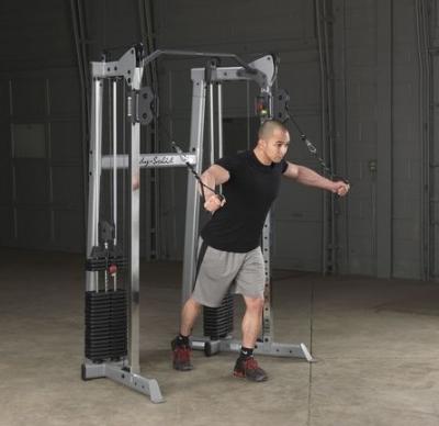 Многофункциональный тренажер Кроссовер угловой Body-Solid GDCC210