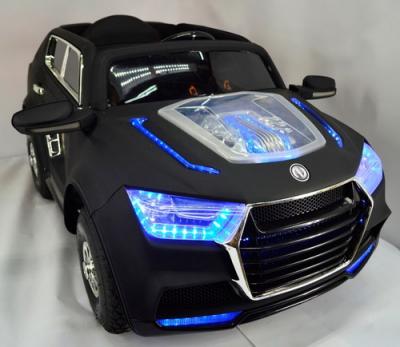 Детский электромобиль Bugatti KT6576 с надувными колесами и кожаным сиденьем