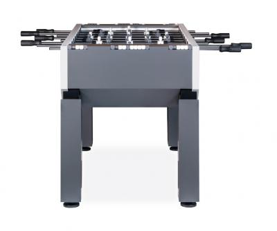 Игровой стол - футбол "NineStar Iron Pro ITSF Grey" (144х75,5х90)