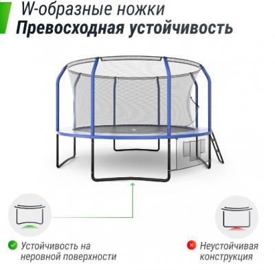 Батут UNIX line SUPREME GAME 12 ft