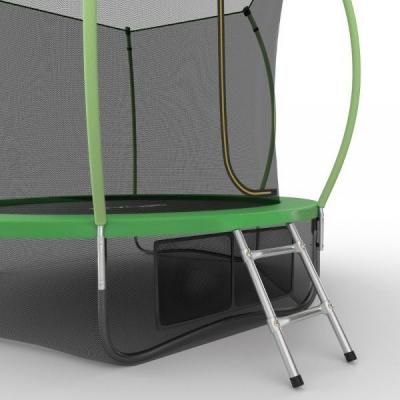 Батут EVO JUMP Internal + Lower net 10ft с внутренней сеткой и лестницей + нижняя сеть