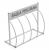 Велопарковка Гамма-Пи 4L с рекламным местом на 4 велосипеда Велопарковка Гамма-Пи 4L с рекламным местом на 4 велосипеда