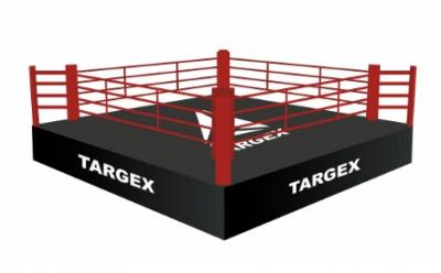 Ринг боксерский TARGEX на помосте высотой 1 м