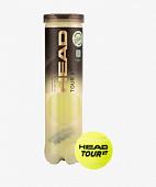 Мяч для большого тенниса HEAD Tour XT 4B, ITF, упаковка 4 мяча