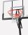 Стойка баскетбольная мобильная с акриловым щитом Spalding Gold TF Portable 54", acrylic 6A1746CN