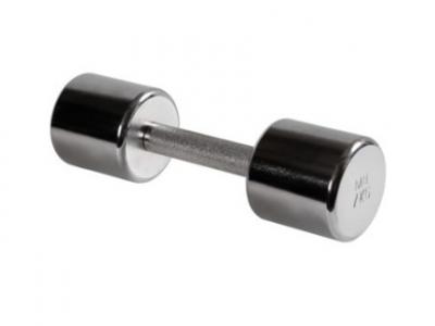 Гантель хромированная для фитнеса MB Barbell MB-FitM
