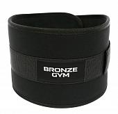 Пояс атлетический BRONZE GYM нейлон 100 см