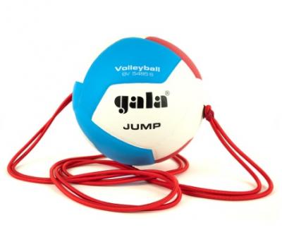 Мяч волейбольный GALA Jump 12, на растяжках, размер 5