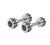 Гантель хромированная (1-10 кг) OKPRO OK1025A