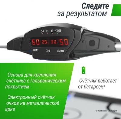 Игровой стол UNIX Line Аэрохоккей (226х125 cм) Black&White