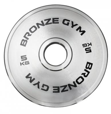 Диск олимпийский BRONZE GYM стальной