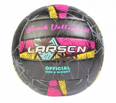 Мяч волейбольный Larsen Beach Volleyball Black/Pink