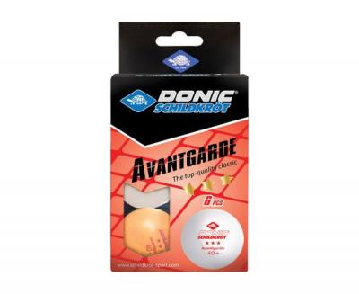 Мячики для настольного тенниса DONIC AVANTGARDE 3, 6 шт
