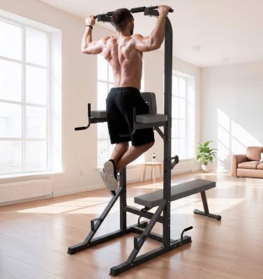 Турник-пресс-брусья со скамьей UNIX Fit POWER TOWER 120P