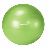 Мяч гимнастический TORRES, диам. 55 см, эласт. ПВХ с защитой от внезап.взрыва