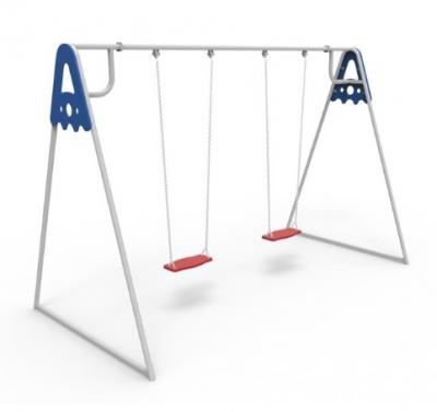 Качели двойные на цепном подвесе КЧ-52.07(Д)