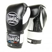 Перчатки боксерские LEADERS LeadSeries 2 BK\WH LS3S2