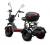 Электротрицикл WHITE SIBERIA TRIKE MINI BLACK 1500W Шоссейные колёса Электротрицикл WHITE SIBERIA TRIKE MINI BLACK 1500W Шоссейные колёса