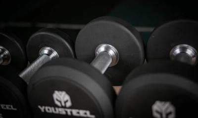 Гантели круглые полиуретановые YOUSTEEL