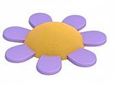 Резиновая фигура Цветок из TPV крошки для детских площадок