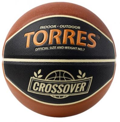 Мяч баскетбольный TORRES Crossover B323197, размер 7