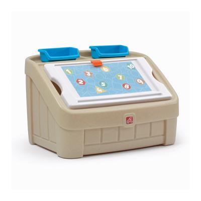 Ящик для игрушек Step2 Два в одном (крафт) 845599