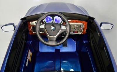 Детский электромобиль Kids Cars KT6555 BMW X6 Special с кожаным сиденьем
