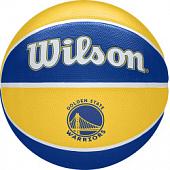 Мяч баскетбольный WILSON NBA Team Tribute Goldern State WTB1300XBGOL, р.7, резина, бут. кам