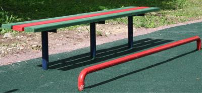 Уличная скамейка для качания пресса IMP-A211