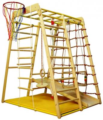 Детский спортивный комплекс Вертикаль Веселый малыш Wood