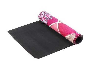 Коврик для фитнеса и йоги Larsen microfiber Style 1