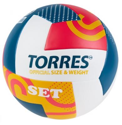 Мяч волейбольный TORRES Set, размер 5