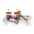 Детский игровой комплекс серии империя Форт Н-1200 и Н-1500 ДИО 02070