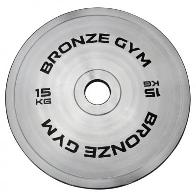 Диск олимпийский BRONZE GYM стальной