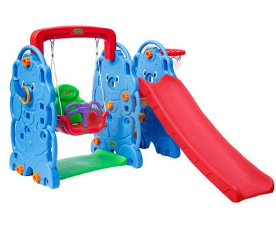 Детская горка + качели Слоник PS-030
