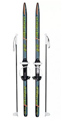 Лыжи подростковые Ski Race 120см с палками