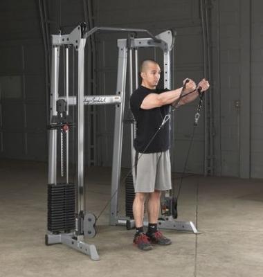 Многофункциональный тренажер Кроссовер угловой Body-Solid GDCC210
