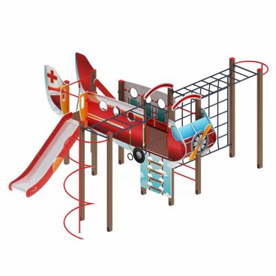 Детский игровой комплекс Аэроплан ДИК 2.03.4.02 / ДИК 1202