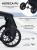 Коляска модульная 3в1 Baby shell 2024 Black/черный BBS-001 Коляска модульная 3в1 Baby shell 2024 Black/черный BBS-001