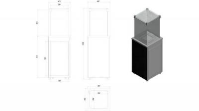 Газовый нагреватель PATIO/G31/37MBAR/B - белое стекло, с пультом ДУ 89306