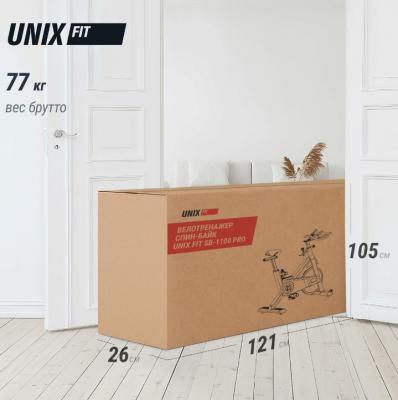 Велотренажер Спин-байк UNIX Fit SB-1100 PRO