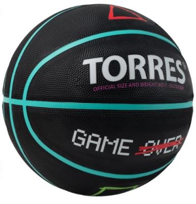 Мяч баскетбольный TORRES Game Over, размер 7